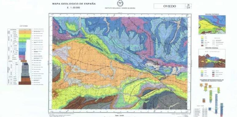Los mapas geológicos de Asturias se actualizan tras casi medio siglo