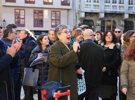 Protesta en Oviedo contra los ataques del PP a las jubilaciones