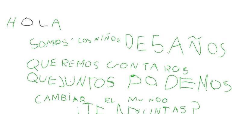 Niños y niñas de Oviedo piden pequeños detalles para cambiar el mundo