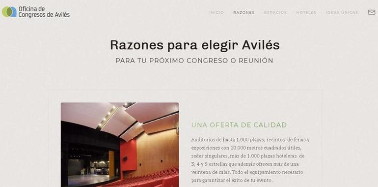Avilés Congresos arranca sus trabajos y presenta web
