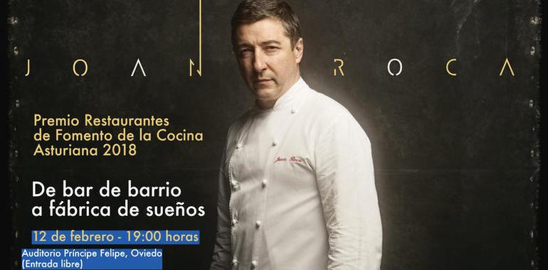 Joan Roca, premio Restaurantes de Fomento de la Cocina Asturiana 2018