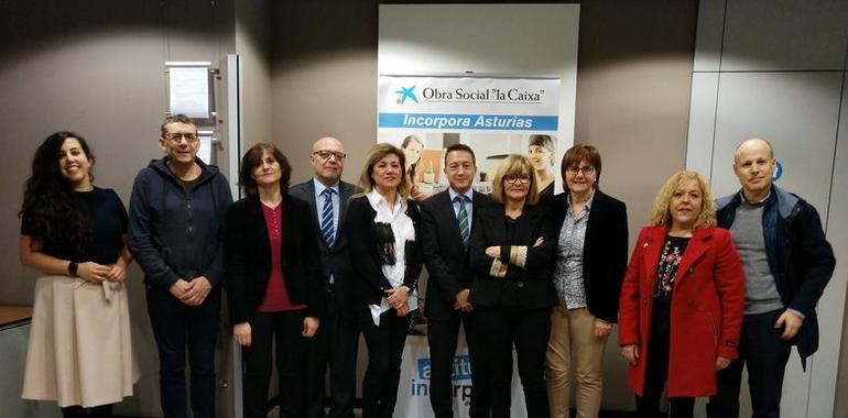 El Grupo Incorpora Asturias y la Obra Social "la Caixa" promueven el empleo en Asturias