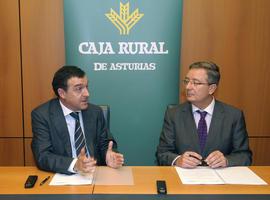 CECAP firma un convenio de colaboración con Caja Rural de Asturias