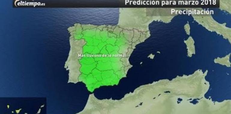 Se prevé un inicio de marzo muy frio en Europa y frio en España