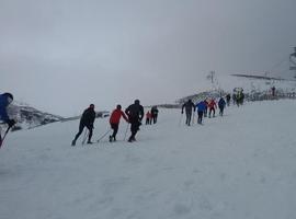 El Trail se viste de blanco en Valgrande-Pajares
