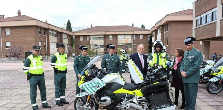 La Guardia Civil Tráfico de Asturias estrena motocicletazas