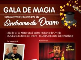Magia solidaria en Oviedo por el Día Mundial del Síndrome de Down