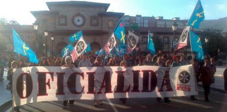 Alderique: El marcu llegal de la llingua asturiana tres 20 años del Llei dUsu