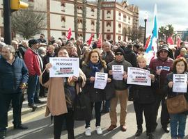 MERP, por blindar las pensiones en la Constitución, se manifiesta en Madrid... y en Asturias