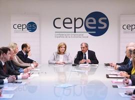 Fátima Báñez presenta en CEPES la Estrategia Española de Economía Social