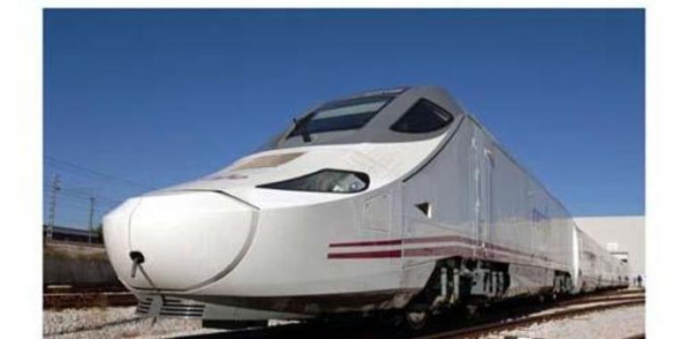 Renfe refuerza con casi 2.000 plazas los trenes Alvia entre Asturias y Madrid