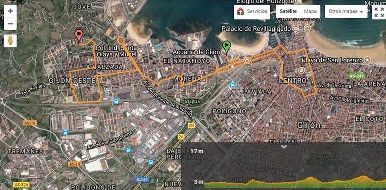 En abril, bicicletadas dominicales para descubrir los parques de Gijón