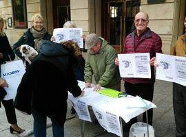 Jornadas de recogida de firmas de la MERP para blindar las pensiones