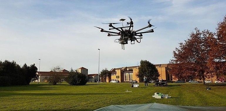 “Telecos” de Uniovi patentan drones para detectar minas antipersona