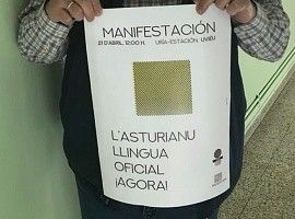 Los líderes los principales sindicatos asturianos apoyen la manifestación pola oficialidá