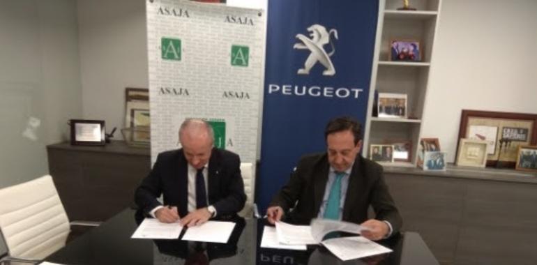 Peugeot y ASAJA colaborarán para facilitar la movilidad de los agricultores