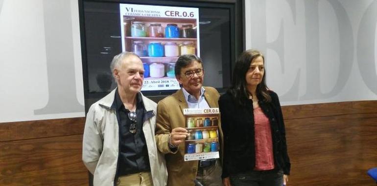 La 6ª Feria Nacional de Cerámica Creativa de Oviedo bate récord de artistas