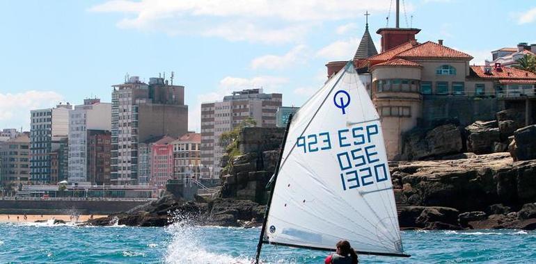 Gijón acoge 6 pruebas del campeonato de Asturias de Optimist