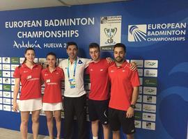 Flojo resultado del Badminton Oviedo en el Campeonato de Europa Absoluto