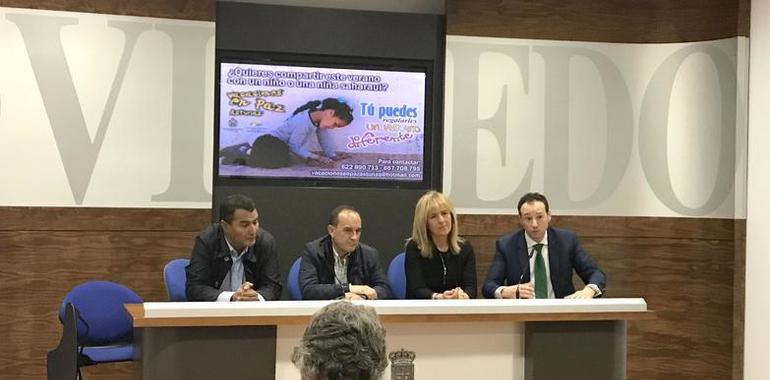 Asturias financiará las "Vacaciones en Paz" de 150 niños saharauis