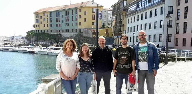 Andrés Salgado, ganador del 'Otoño en Villas Marineras' visita Llanes