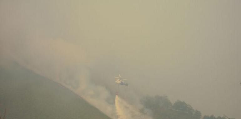 El Ministerio coordina extinción de los incendios forestales del norte peninsular