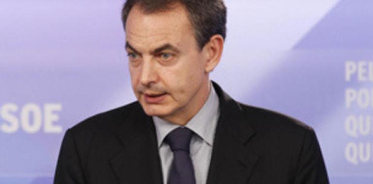 Zapatero propone un congreso ordinario del PSOE en febrero