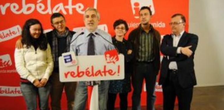 Llamazares, diputado de Asturias, con el mayor porcentaje de votos de IU en España
