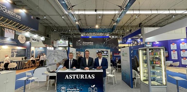 Asturias presume de marisco y pescado en Barcelona: Seis empresas del Principado brillan en la feria internacional 