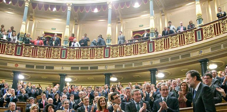 Los Reyes presiden la Solemne Sesión de Apertura de las Cortes Generales