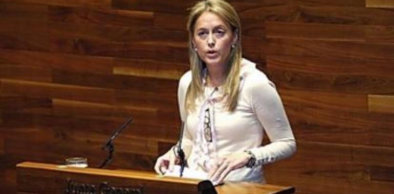 Cristina Coto califica de "muy injusto y tremendamente insolidario" que se recorte el 10% a Asturias