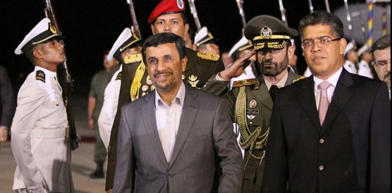 Ahmadinejad arribó a Venezuela 