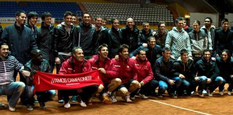 El Real Oviedo visitó al equipo español de Copa Davis