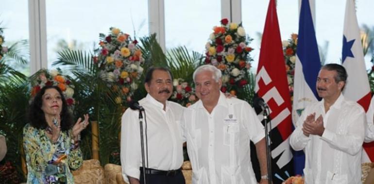 Martinelli y Ortega hablan de comercio, integración centroamericana, seguridad y lucha contra el narcotráfico