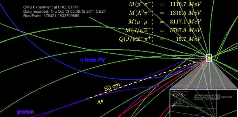 El experimento CMS observa una nueva partícula en el LHC