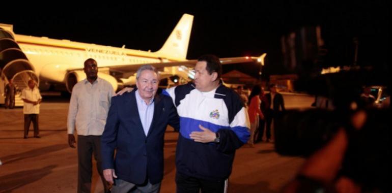 Chávez, en Cuba para iniciar su tratamiento