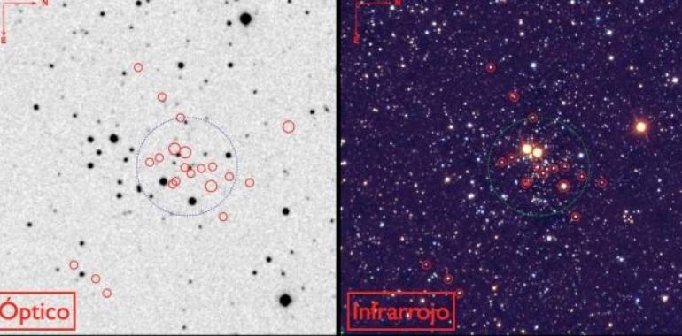 Descubrimiento de un cúmulo estelar masivo de la Vía Láctea 