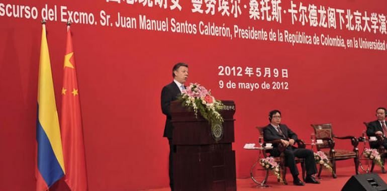 ‘Los invito a ser socios de Colombia en la búsqueda de la prosperidad’: mensaje del Presidente Santos al pueblo chino 