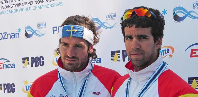 Hernanz y Cosgaya logran la medalla de plata en la Copa del Mundo de Poznan