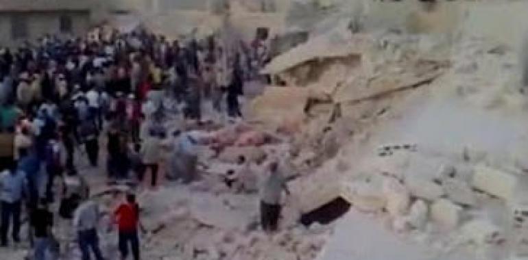España condena la vil masacre de Asad en la ciudad siria de Haula