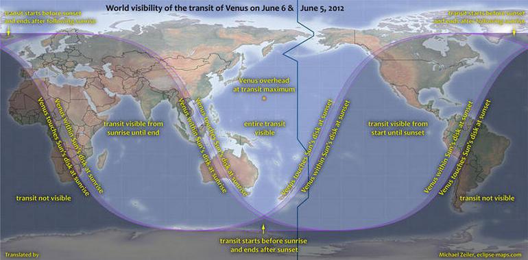 SINC retransmitirá en directo el último tránsito de Venus del siglo
