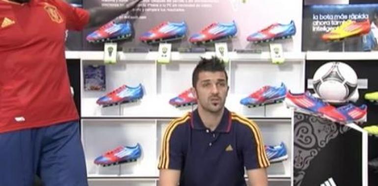 David Villa: "No podía jugar una Eurocopa sin estar bien" (incluye vídeo)