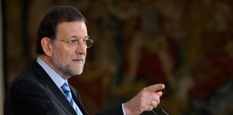 Rajoy:" Logramos una línea de crédito a la banca en lugar de la intervención del Reino de España"