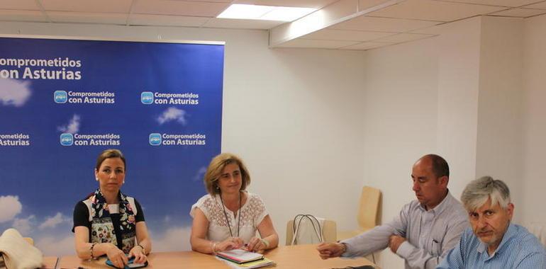 Reunión del PP con la Asociación de Padres de Familia Separados en Asturias