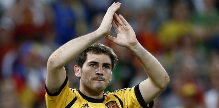 Casillas: "España ya ha hecho historia y la seguimos haciendo"