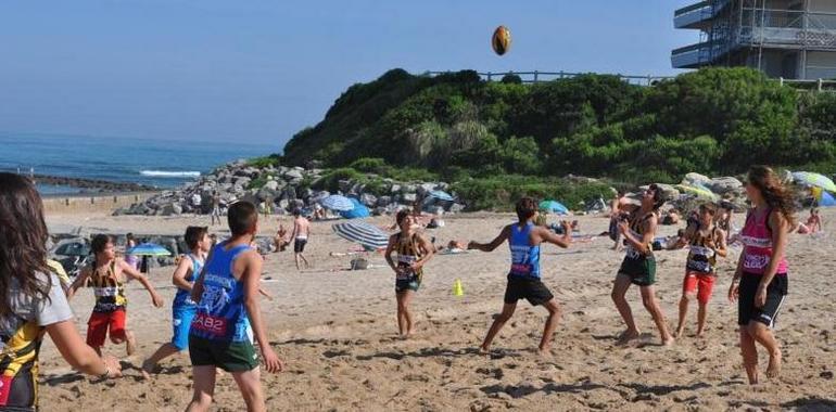El Calzada Rugby viaja a tierras francesas para disputar el Anglet Beach Rugby Festival