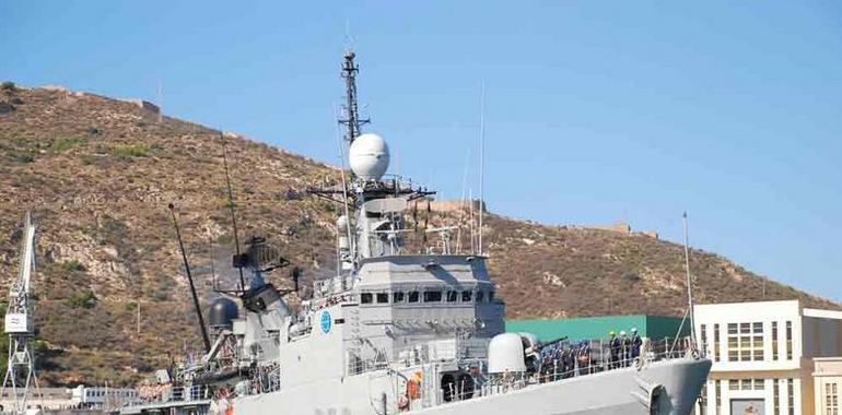 El patrullero ‘Infanta Elena’ regresa a España tras participar en el dispositivo europeo contra la piratería 