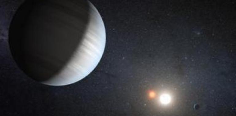 Kepler descubre dos planetas que orbitan alrededor de dos estrellas