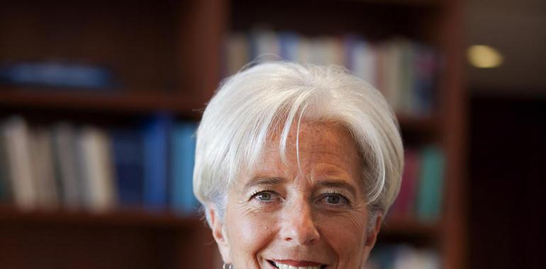 Lagarde afirma que las economías de la zona Asia-Pacífico son el puente a la recuperación global