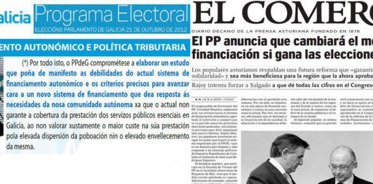 FORO denuncia "otra mentira del PP sobre la financiación de Asturias"